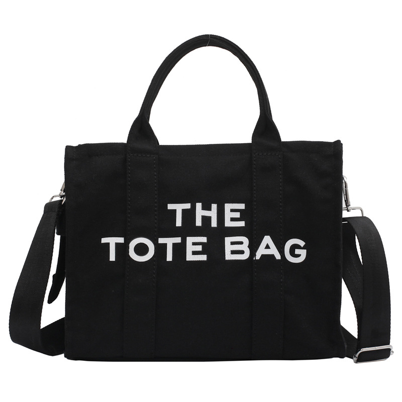 2022 Hot Sale Sacs Fashion Large Capacity Simple Women's Tote Bags Canvas Handbags Ladies Shoulder Messenger Cross Body Bag 